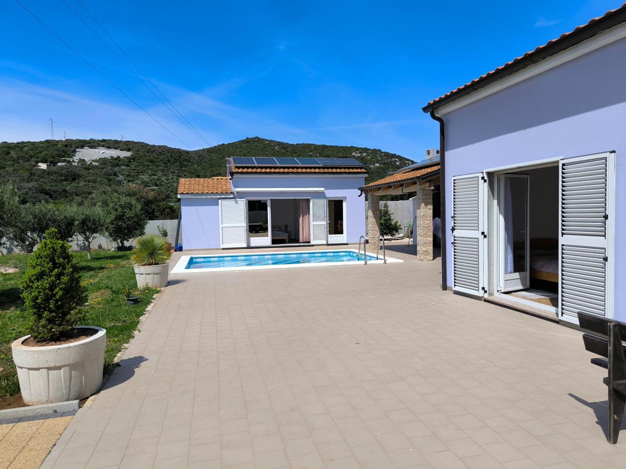 House With Pool Villa Mali Lošinj Exterior foto