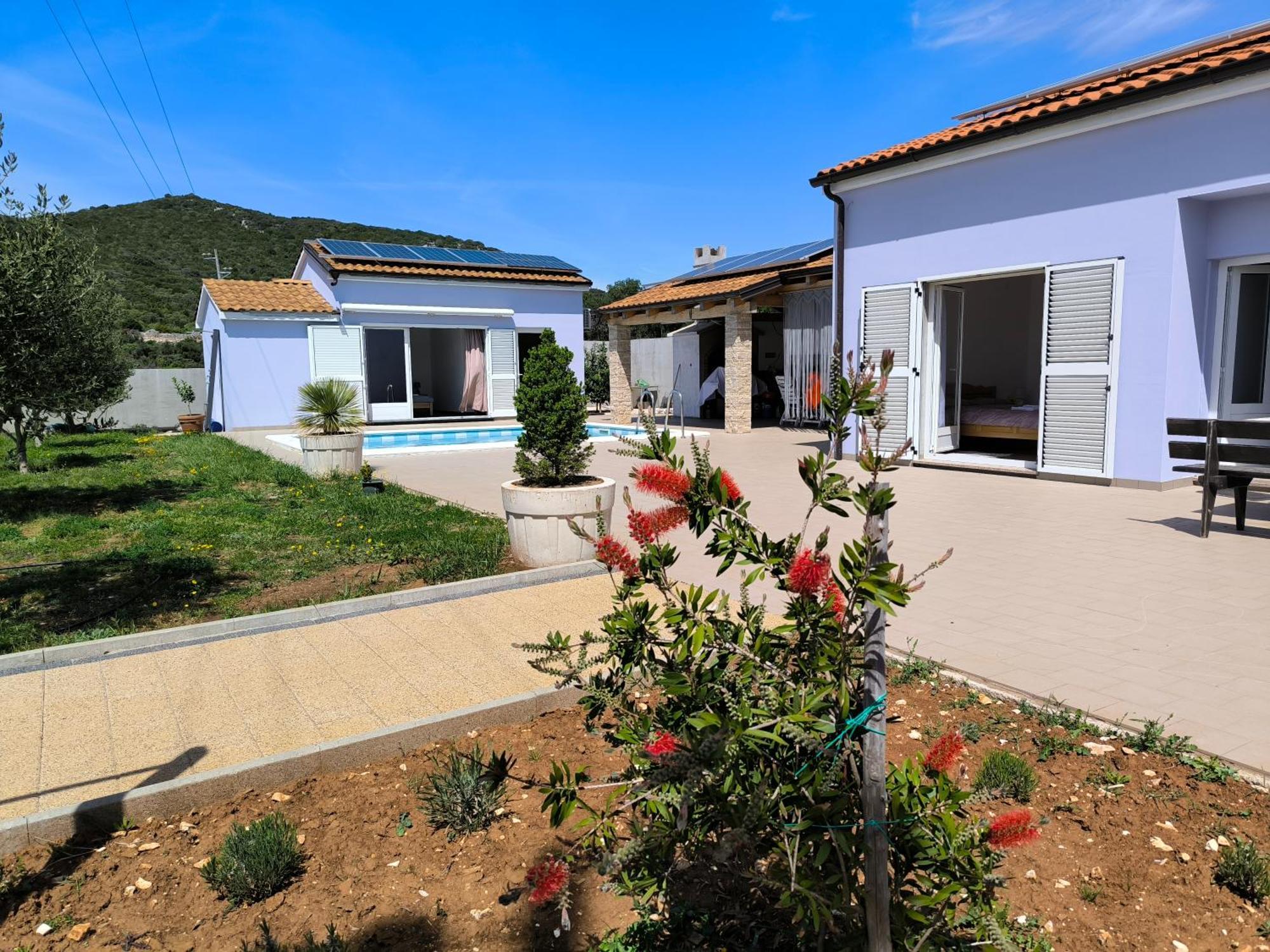 House With Pool Villa Mali Lošinj Exterior foto