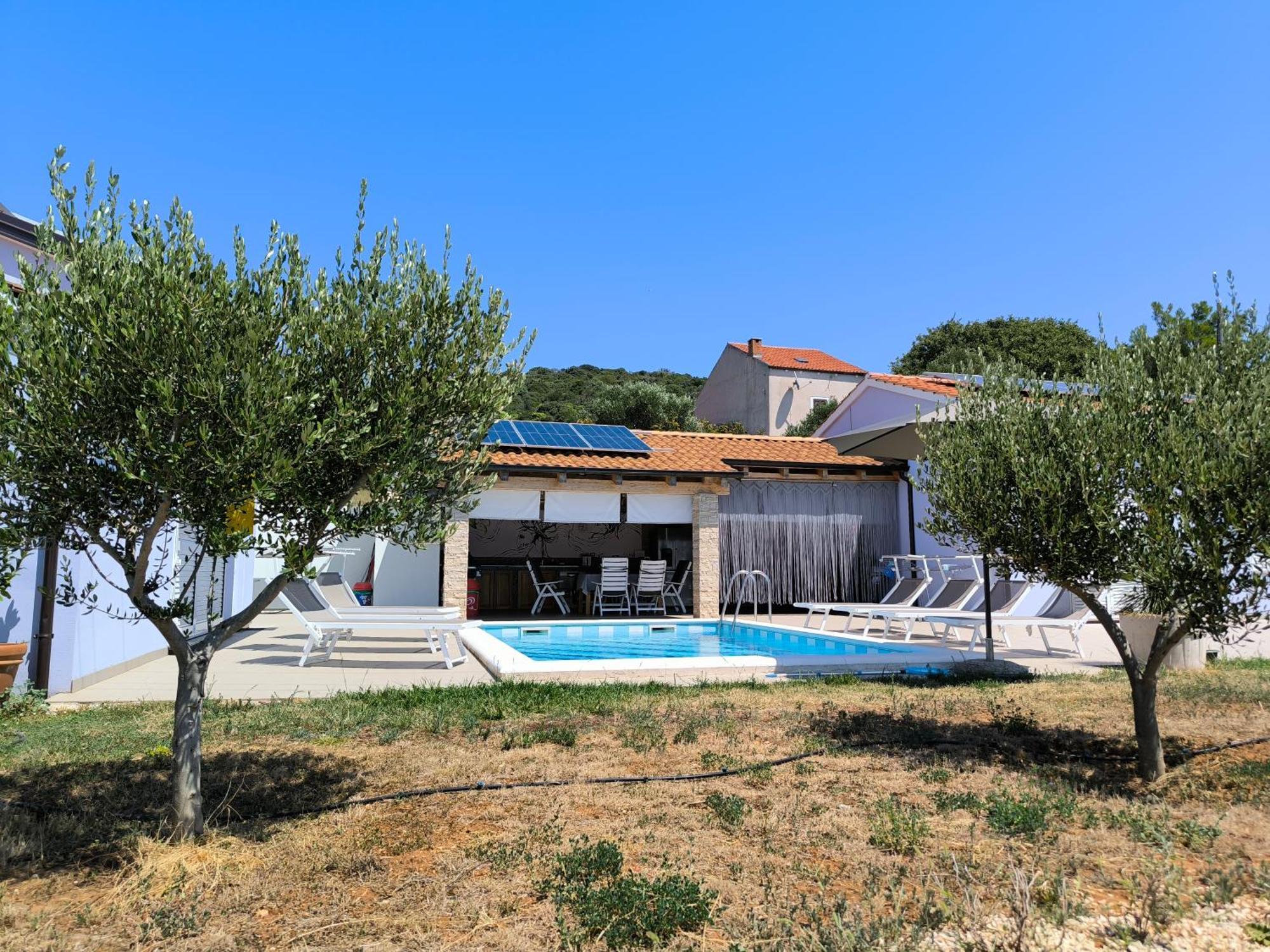 House With Pool Villa Mali Lošinj Exterior foto